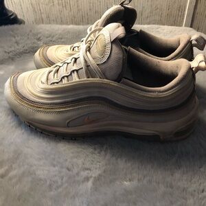Men’s Nike air max 97 bone beige / tan with brown .